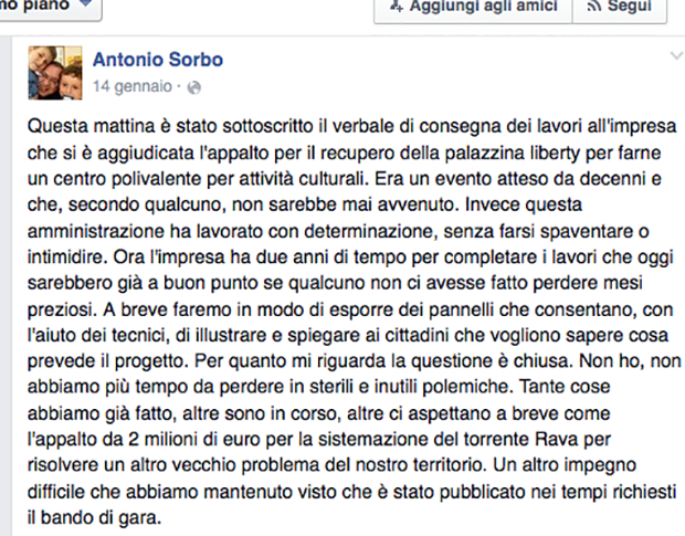 Consegna LavoriB