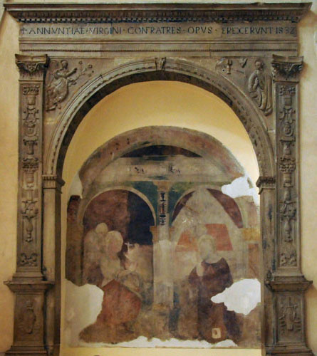L’altare dell’Annunciazione nella Cattedrale di Larino