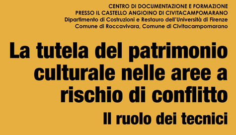 Patrimonio culturale in pericolo: che fare?