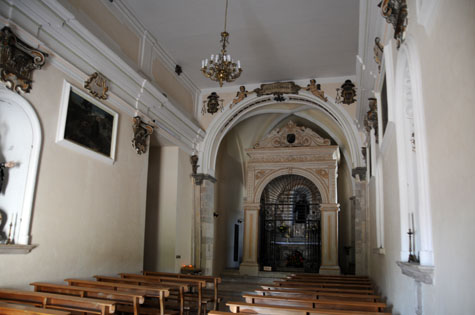 L’altare di S. Amico a S. Pietro Avellana