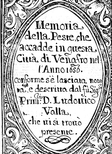 La Peste del 1656 a Venafro