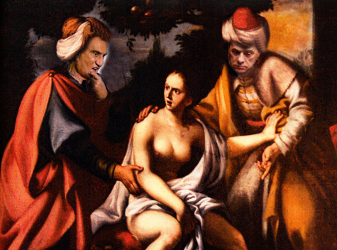 A Campobasso Susanna e i berluschioni