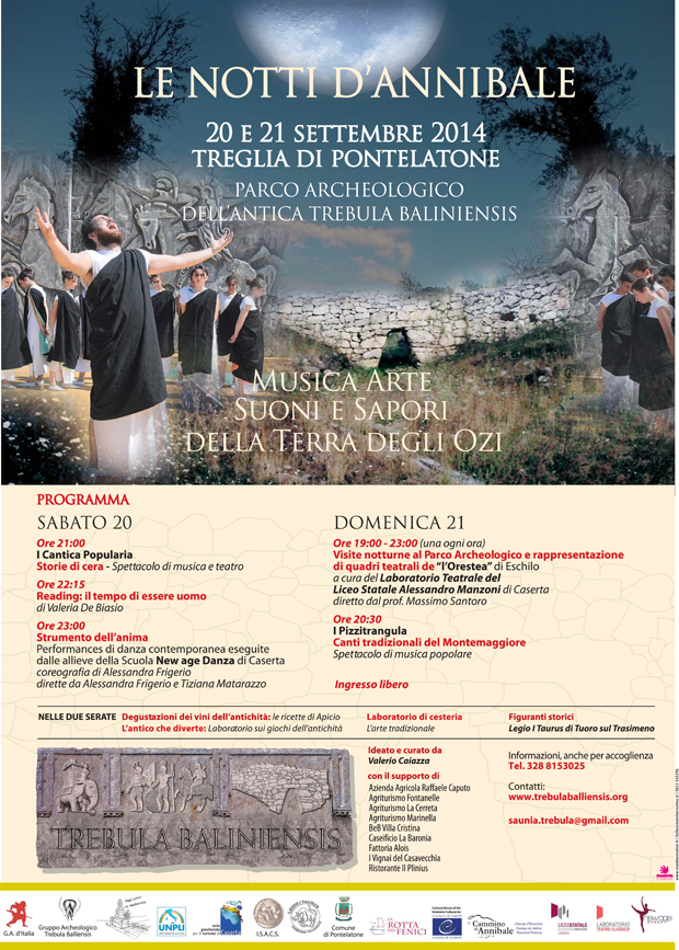 Le notti di Annibale a Treglia di Pontelatone. 20 e 21 settembre.