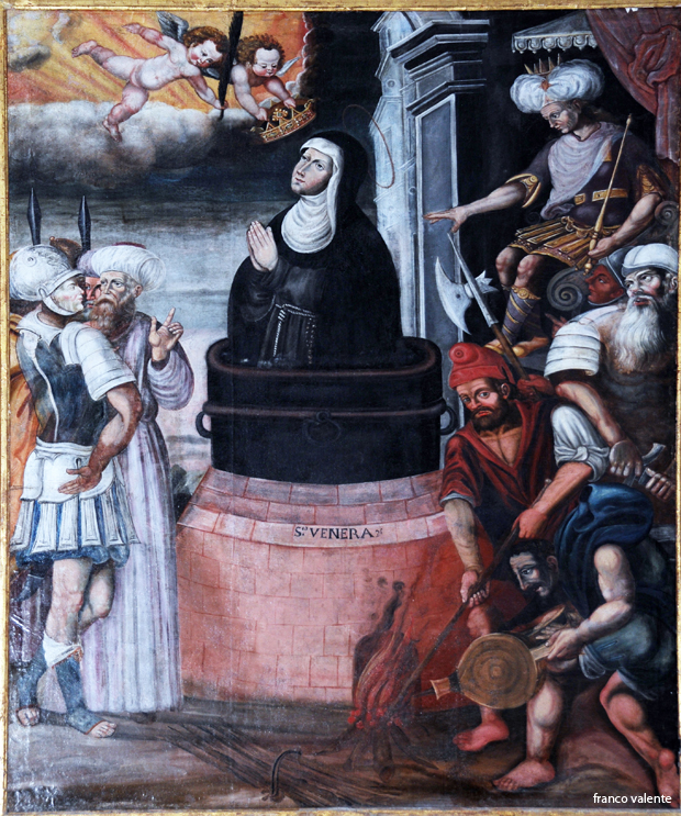 Anatomia di un quadro di cui nessuno parla: La tavola di S. Venera nella chiesa di S. Francesco di Agnone.