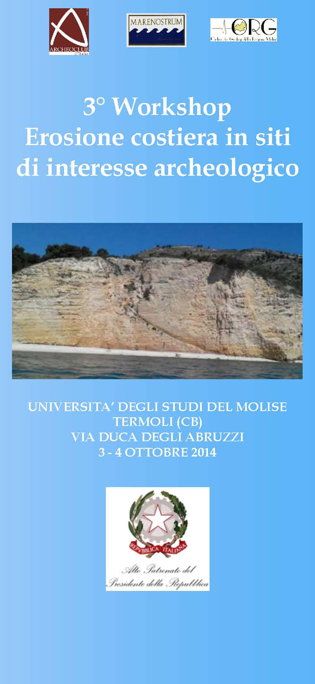 Tutti a Termoli 3 e 4 ottobre per saperne dell’erosione costiera
