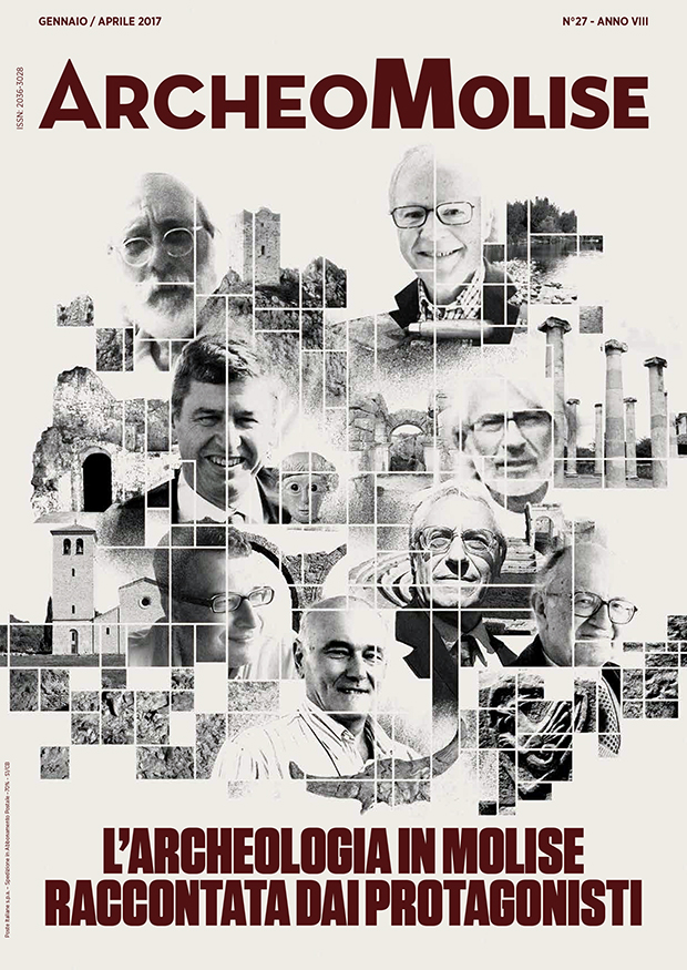 Leggete e diffondete ARCHEOMOLISE. Questo numero con i protagonisti